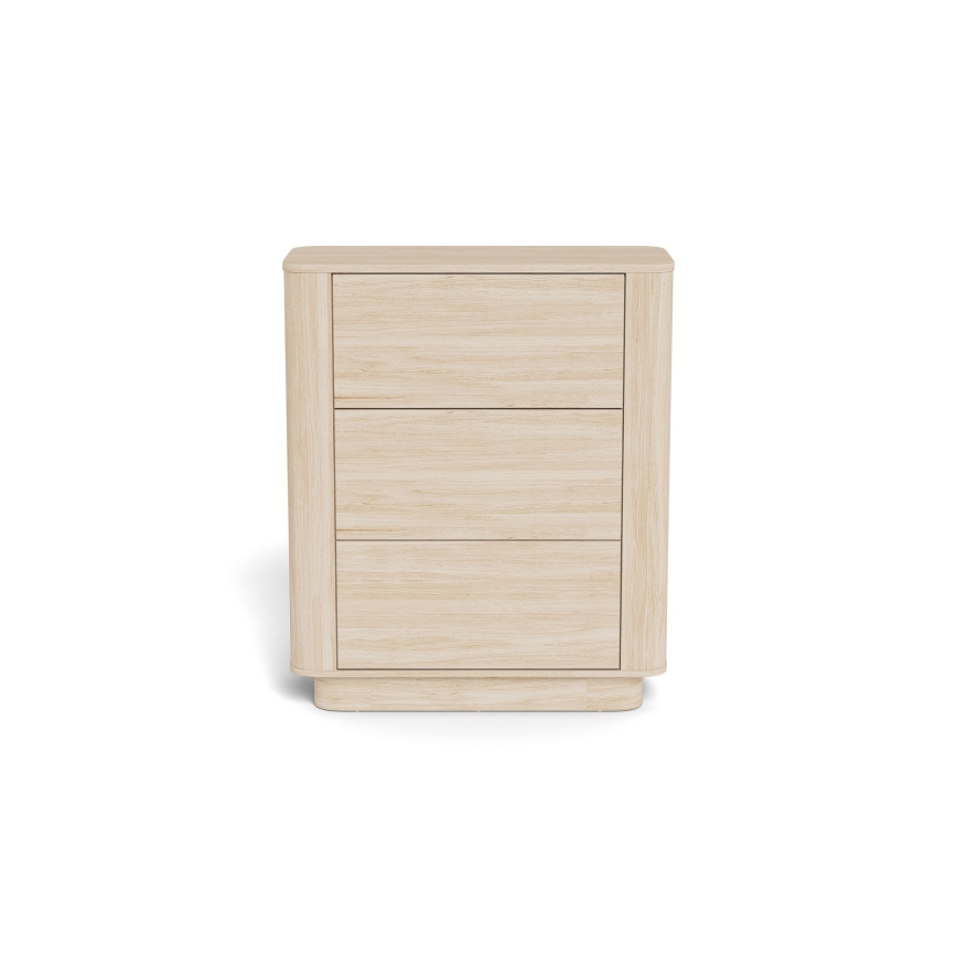 Komoda MADERA 90x107 cm baltas ąžuolas