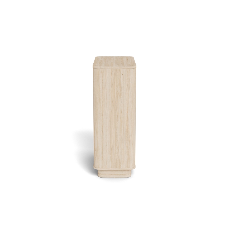 Komoda MADERA 90x107 cm baltas ąžuolas