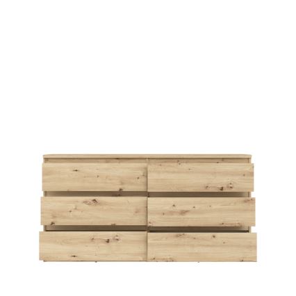 Komoda MAO su stalčiais, ąžuolas Artisan