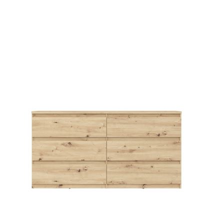 Komoda MAO su stalčiais, ąžuolas Artisan