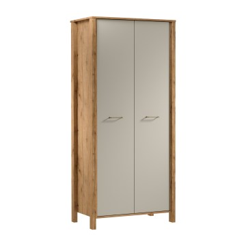 Komoda MENTA 90x200x53 cm ąžuolas Wotan/pilka