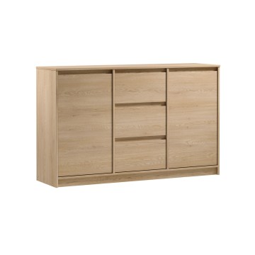 Komoda MIYABI 138x86x40 cm ąžuolas Cremona
