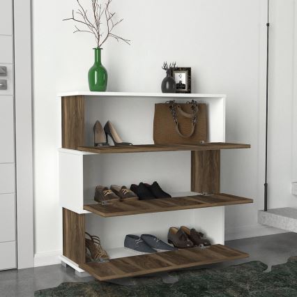Komoda NAPOLYON 93x90 cm balta/ruda