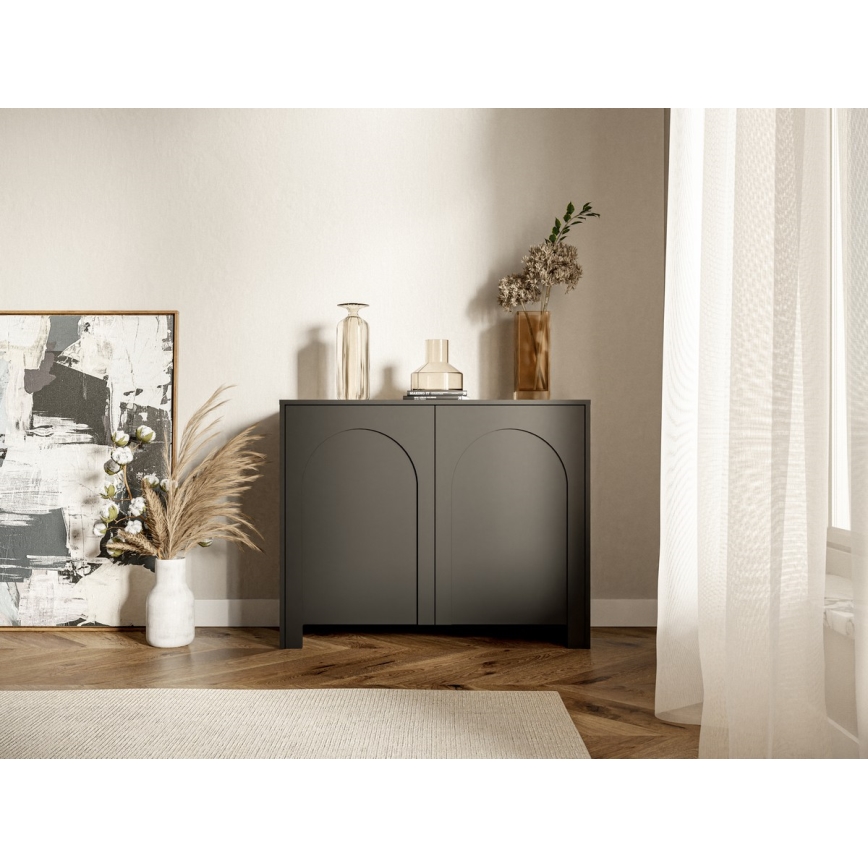 Komoda NIO antracito spalvos