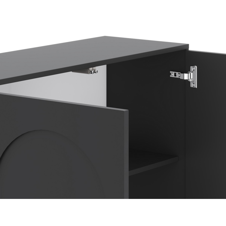 Komoda NIO antracito spalvos