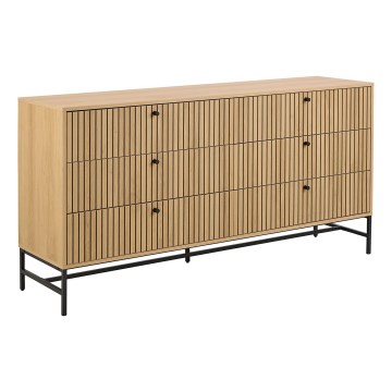 Komoda OLIVIA su stalčiais, ąžuolas