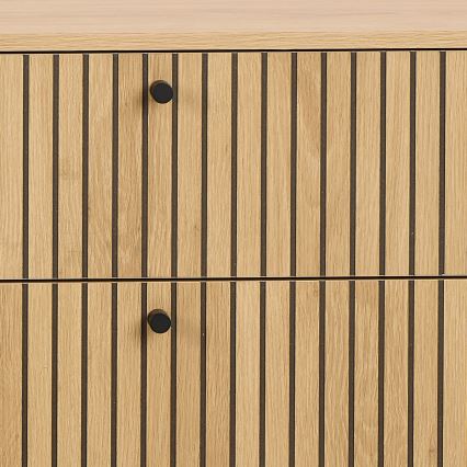 Komoda OLIVIA su stalčiais, ąžuolas