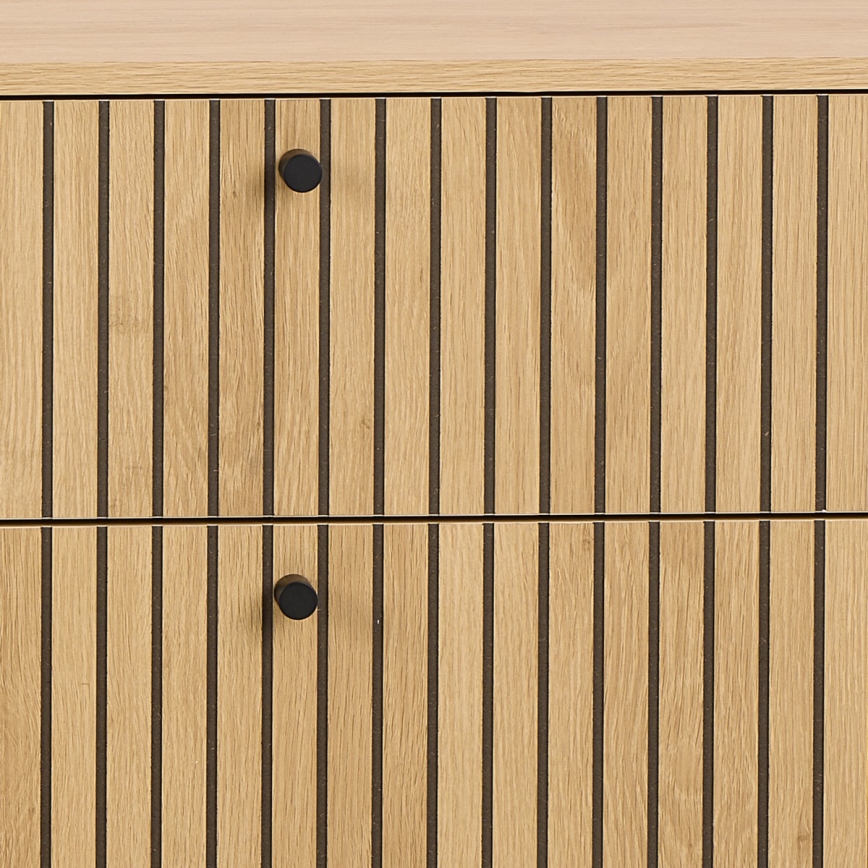 Komoda OLIVIA su stalčiais, ąžuolas