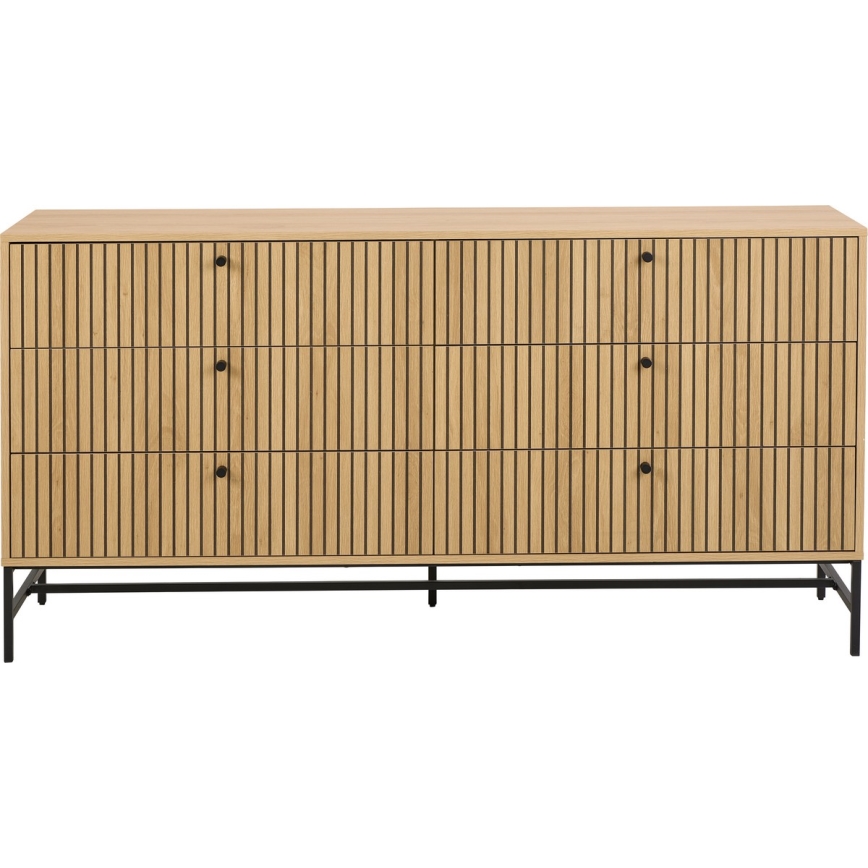 Komoda OLIVIA su stalčiais, ąžuolas