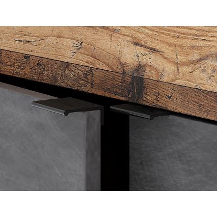 Komoda RUNEA tamsiai ruda/antracitas