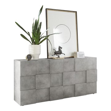 Komoda SERIAN – pilkos betono spalvos