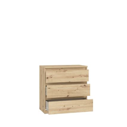 Komoda su stalčiais MAO, ąžuolas Artisan