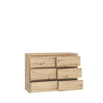 Komoda su stalčiais MAO ąžuolas artisan