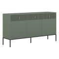 Komoda SUE žalia/juoda