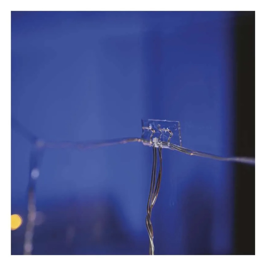 Komplektas 10 vnt. – dvigubas laikiklis kalėdinėms girliandoms