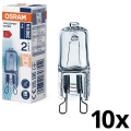 Komplektas 10 vnt. orkaitės lempučių HALOPIN G9/25W/230V 2700K - Osram