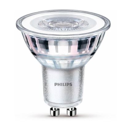 KOMPLEKTAS 10x LED elektros lemputė Philips GU10/4,6W/230V 2700K