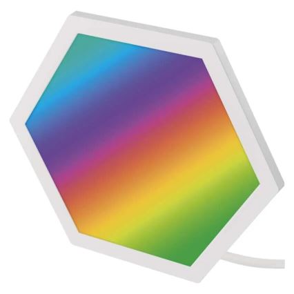 KOMPLEKTAS 10x RGBIC Pritemdymo panelė LED/1,9W/230V Wi-Fi Tuya