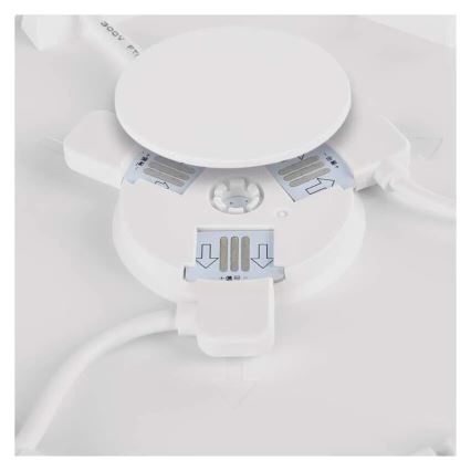 KOMPLEKTAS 10x RGBIC Pritemdymo panelė LED/1,9W/230V Wi-Fi Tuya