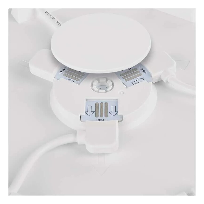 KOMPLEKTAS 10x RGBIC Pritemdymo panelė LED/1,9W/230V Wi-Fi Tuya