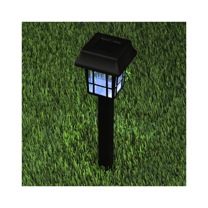 KOMPLEKTAS 12x LED šviestuvas, įkraunamas saulės energija LED/0,06W/1,2V 1xAA 6500K IP44 100 mAh