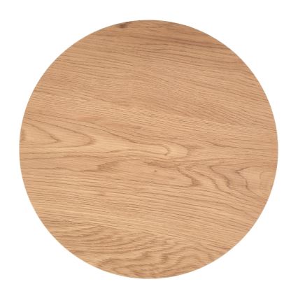 Komplektas: 2 kavos staliukai ZENYA, ąžuolas/juoda