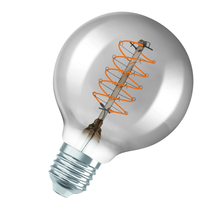 Komplektas 2 vnt. dimeriu reguliuojamų LED filamentinių lempučių E27/7,8W/230V 1800K - Osram