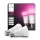 Komplektas (2 vnt.) dimeriuojamų Philips Hue WHITE AND COLOR AMBIANCE LED lempučių E27/8,1W/230V 1000-20000K