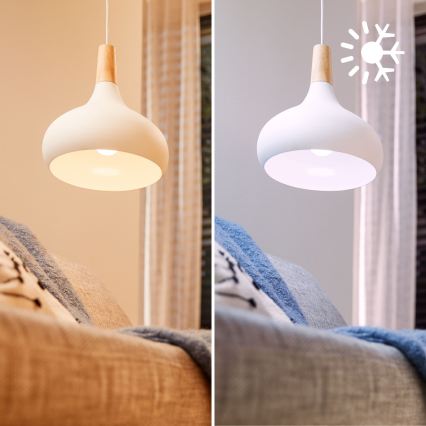 Komplektas 2 vnt. LED RGB dimeriuojama lemputė Philips SMART A60 E27/8,5W/230V 2200-6500K