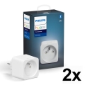 Komplektas 2 vnt. Philips Hue Smart Plug — išmanioji kištukė