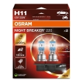 KOMPLEKTAS 2x Automobilio lemputė NIGHT BREAKER H11 PGJ19-2/55W/12V - Osram