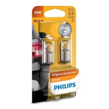 KOMPLEKTAS 2x automobilio lemputė Philips VISION 12821B2 R5W BA15s/5W/12V