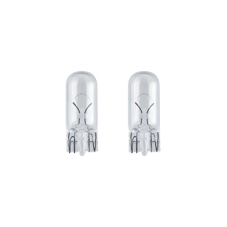 KOMPLEKTAS 2x automobilio lemputė Philips VISION 12961B2 W5W W2,1x9,5d/5W/12V