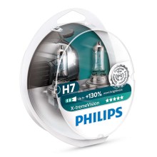 KOMPLEKTAS 2x automobilio lemputė Philips X-TREMEVISION 12972XV+S2 H7 PX26d/55W/12V