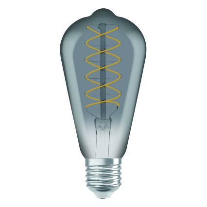 Komplektas 2x dimeriuojamos LED lemputės VINTAGE FILAMENT E27/7,8W/230V 1800K - Osram