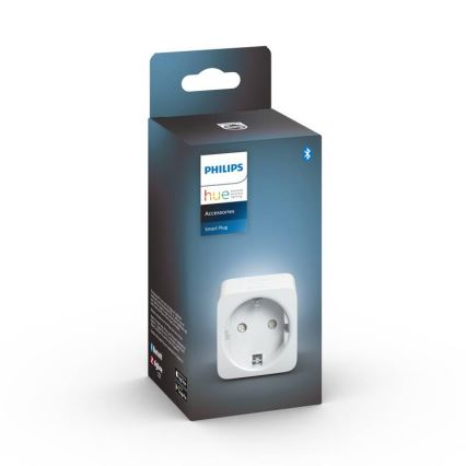 KOMPLEKTAS 2x Išmanus kištukas Philips Hue Išmanus kištukas EU SCHUKO
