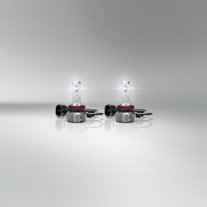 Komplektas 2x LED automobilinės lemputės NIGHT BREAKER SMART H11 PGJ19-2/14W/12V 6000K - Osram