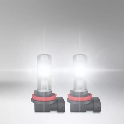 KOMPLEKTAS 2x LED Automobilio lemputė H8/H11/H16 PGJ19-X/8,2W/12V 6000K - Osram