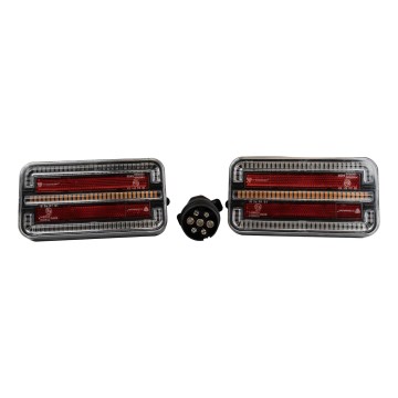 KOMPLEKTAS 2x LED Belaidis automobilio žibintas LED/12-24V Wi-Fi IP67