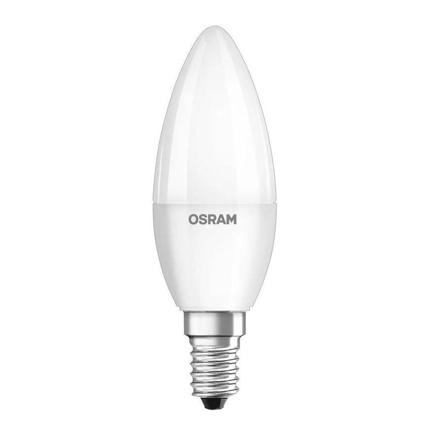 KOMPLEKTAS 2x LED elektros lemputė B38 E14/4,9W/230V 3000K - Osram