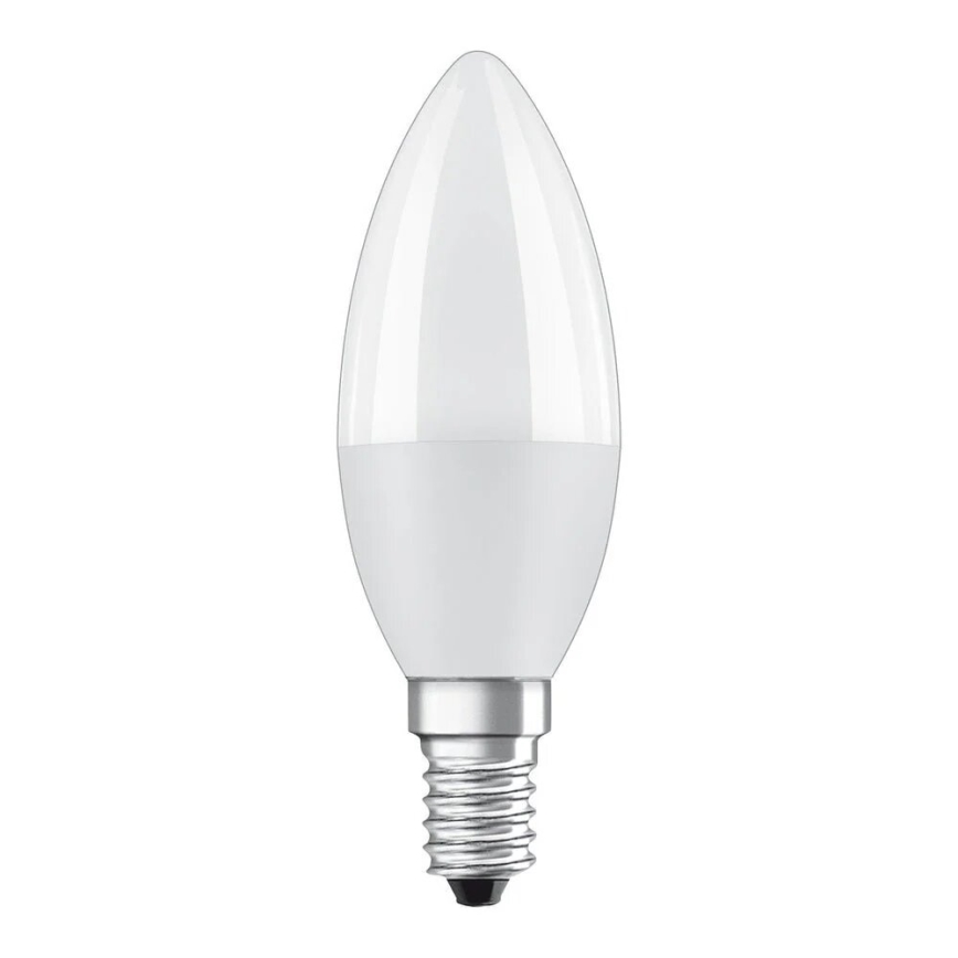 KOMPLEKTAS 2x LED elektros lemputė B38 E14/7,5W/230V 3000K - Osram