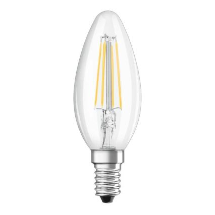 KOMPLEKTAS 2x LED elektros lemputė FILAMENT B35 E14/4W/230V 4000K - Osram