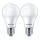 KOMPLEKTAS 2x LED elektros lemputė Philips A60 E27/10W/230V 4000K