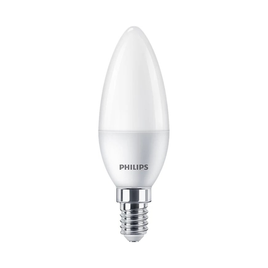 KOMPLEKTAS 2x LED elektros lemputė Philips B35 E14/5W/230V 4000K