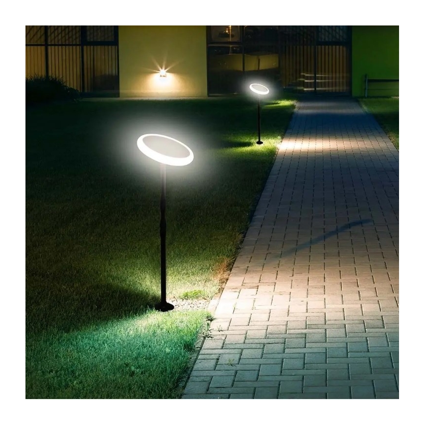 KOMPLEKTAS 2x LED Reguliuojama saulės lempa GARDEN LED/3W/5V 42-80 cm 4000K IP65