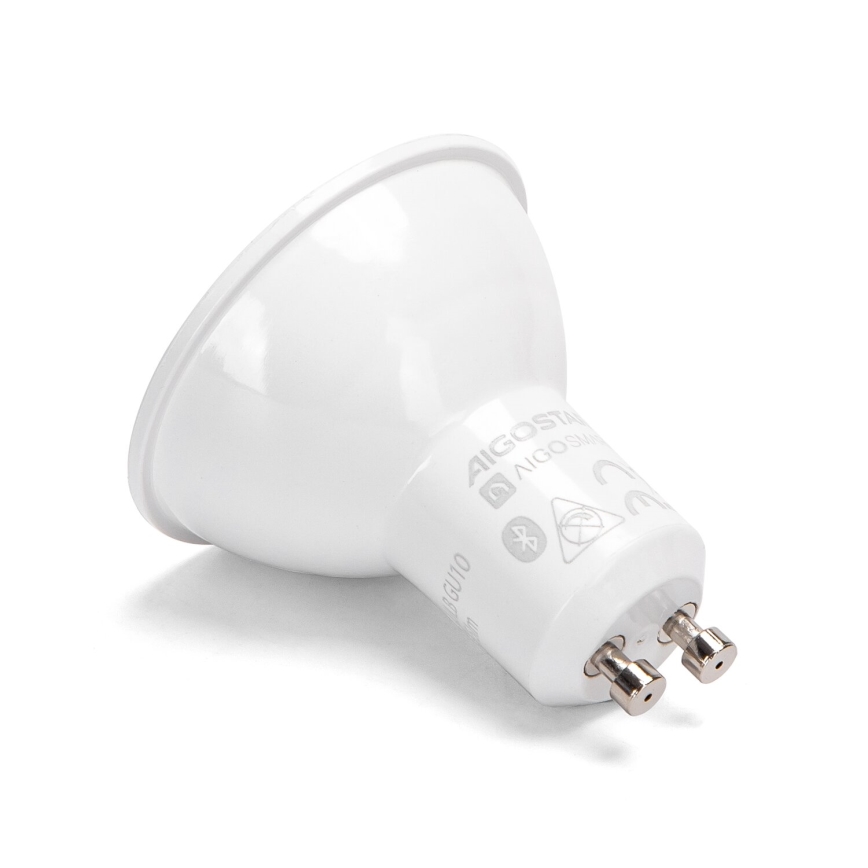 KOMPLEKTAS 2x LED RGBW Reguliuojama lemputė MESH Išmanus GU10/6,5W/230V 2700-6500K - Aigostar