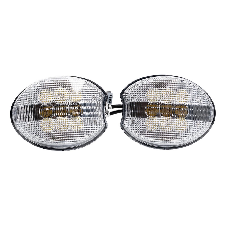KOMPLEKTAS 2x LED Traktoriaus prožektorius JOHN DEER LED/45W/10-30V IP69 5700K