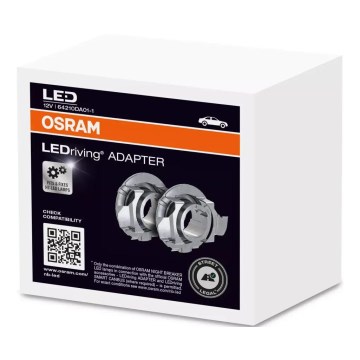 KOMPLEKTAS 2x LEDriving Adapteris H7 - Osram