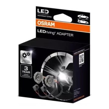 KOMPLEKTAS 2x LEDriving Adapteris H7 - Osram