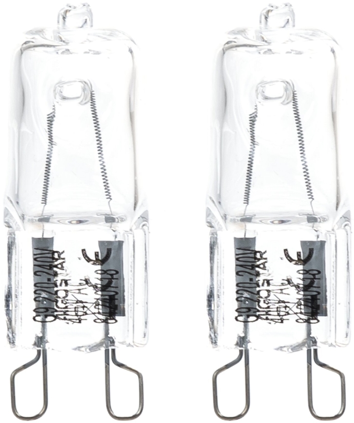 KOMPLEKTAS 2x Pramoninė elektros lemputė G9/40W/230V 2700K - Aigostar